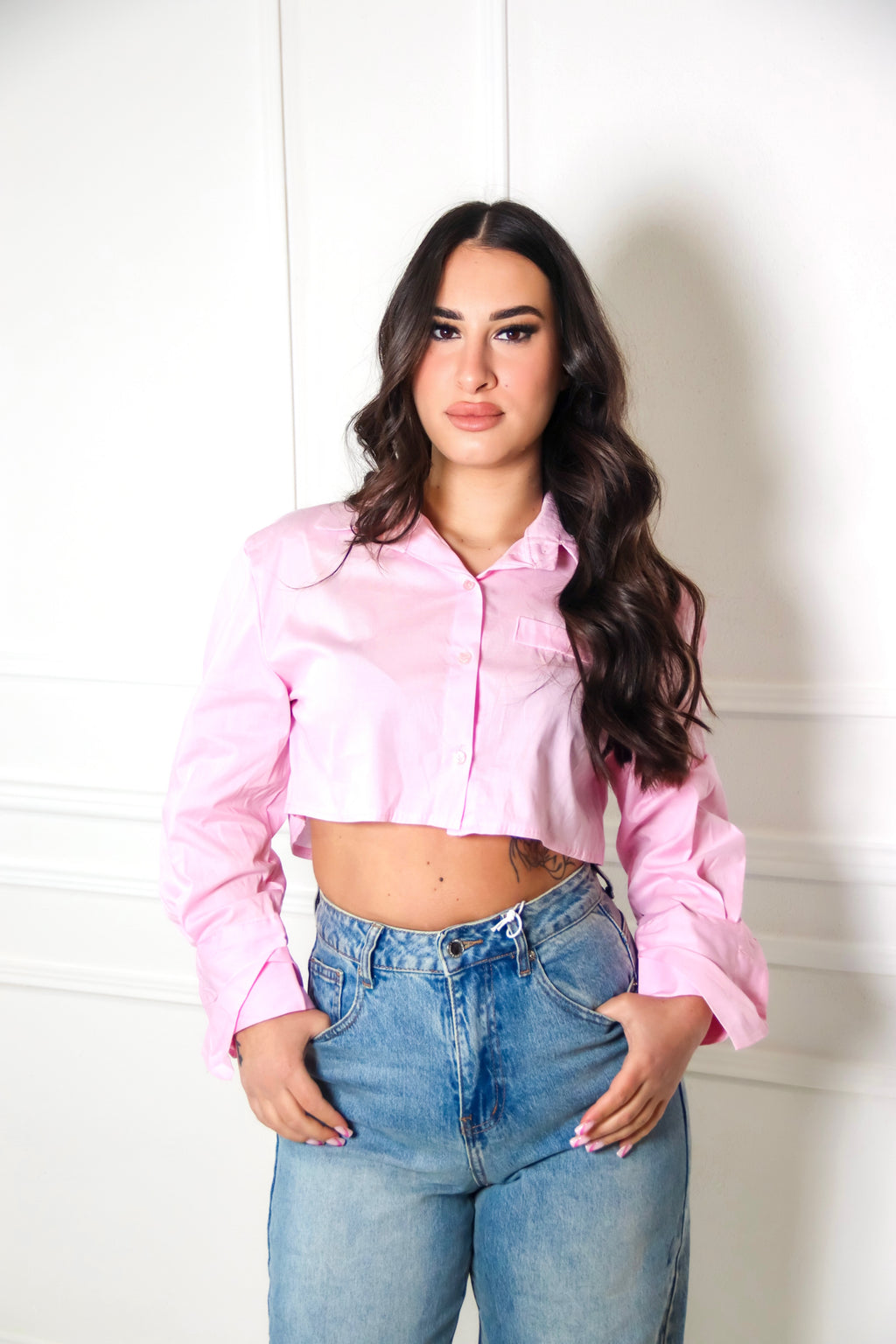 Camicia crop