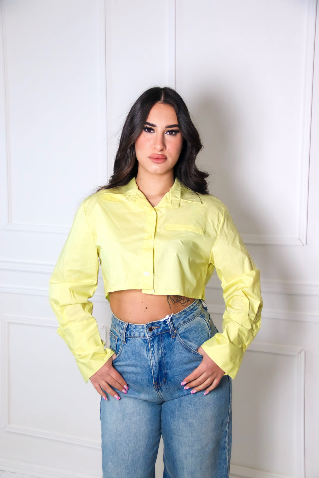 Camicia crop