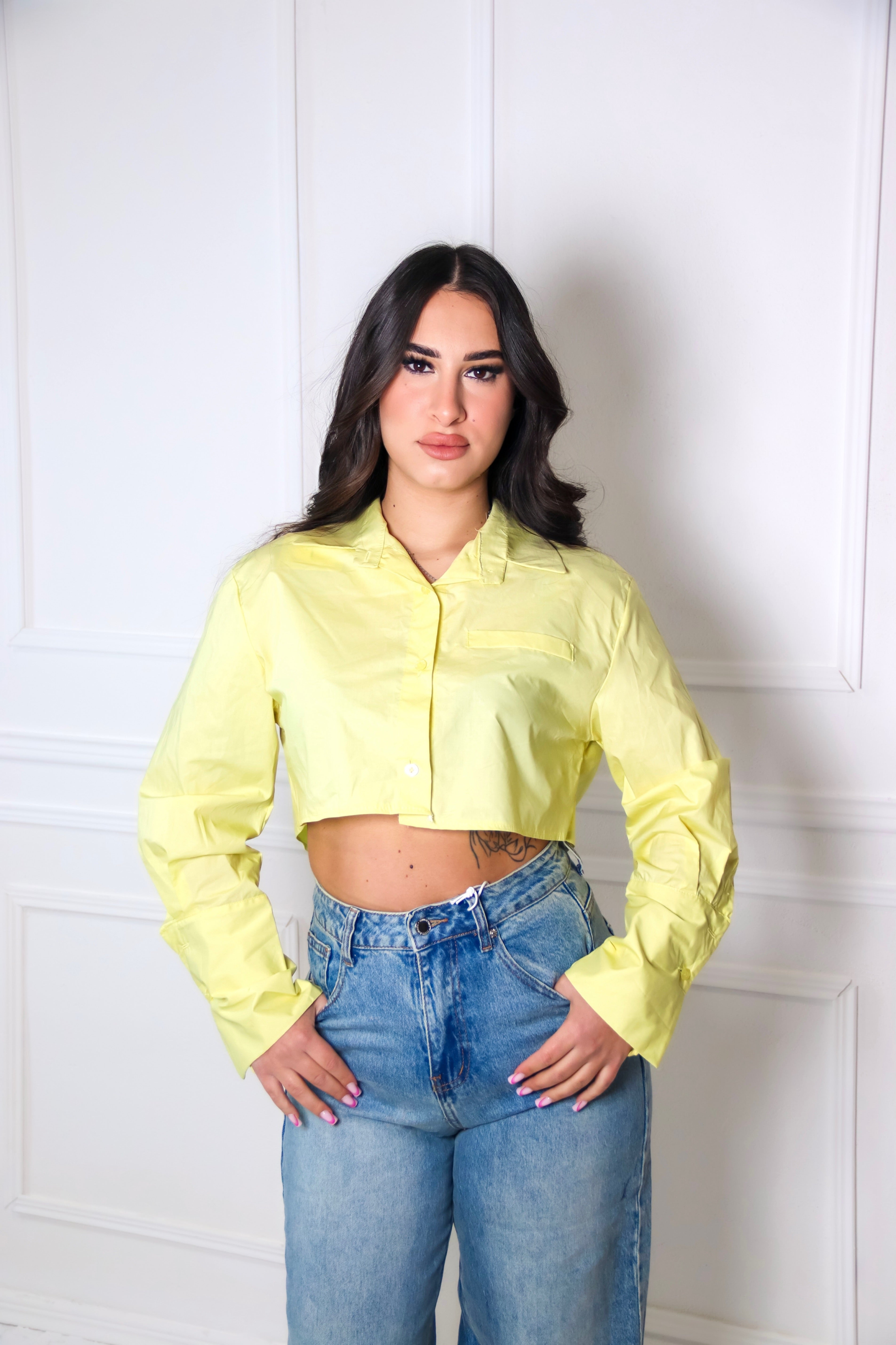Camicia crop