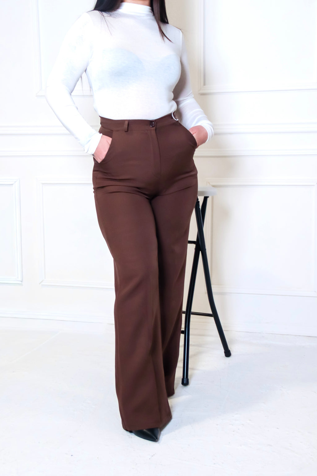 Pantalone palazzo elegante
