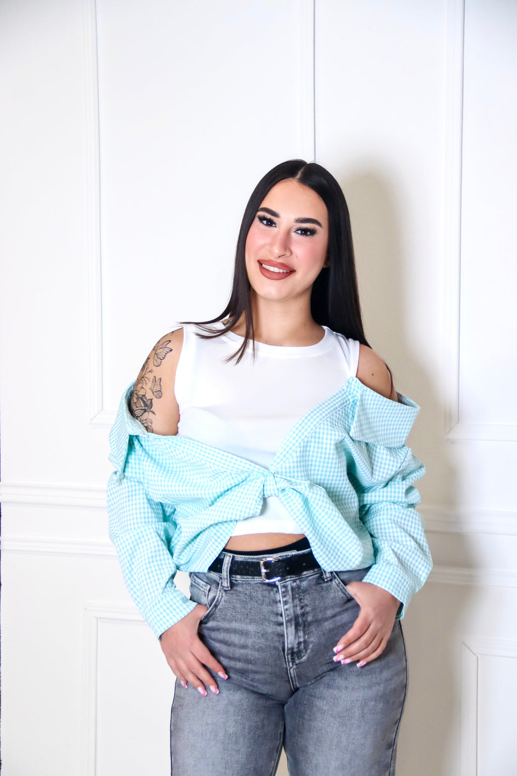Camicia top