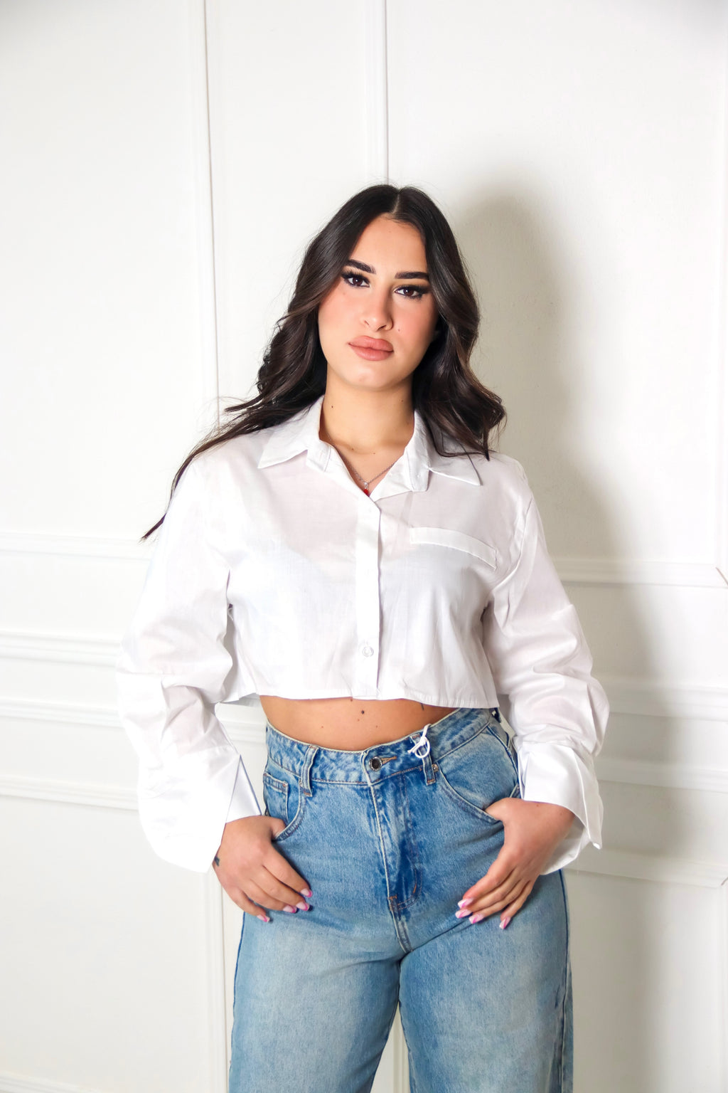Camicia crop