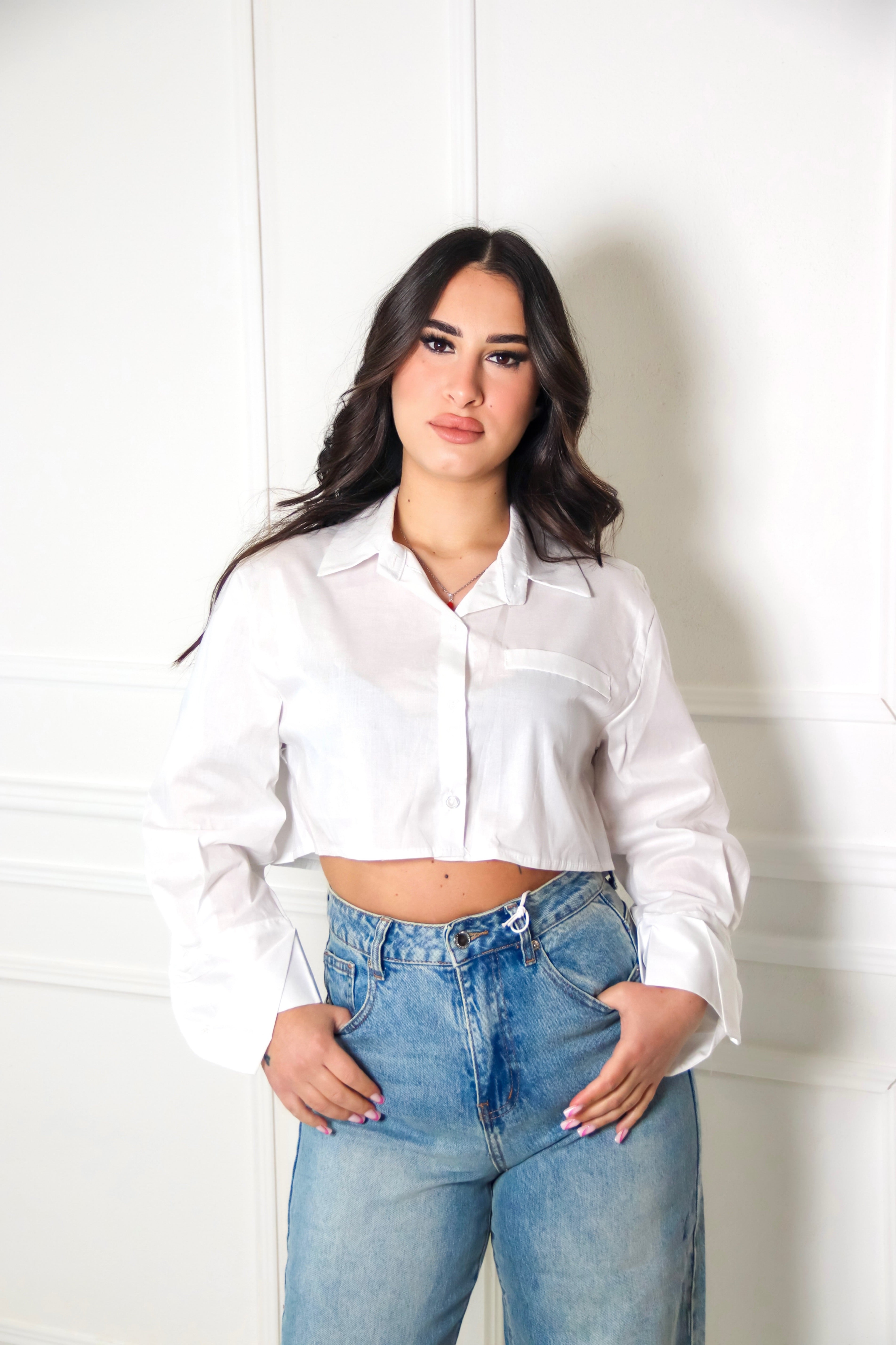 Camicia crop